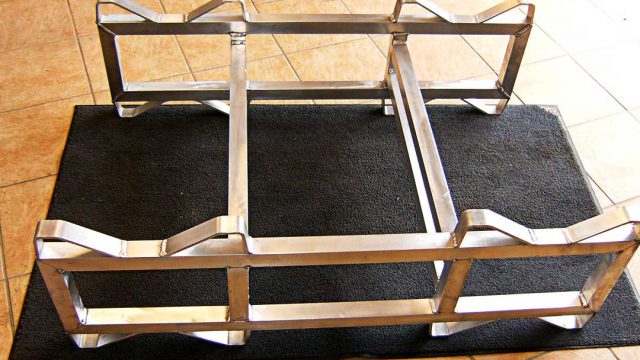 Aluminum Barrel Rack